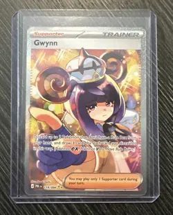 Gwynn 119/84 Special Illustration Rare Pitch Black Pokemon TCG NM Pack Fresh - Image 1