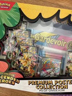 Pokemon Mega Evolution Ascended Heroes Premium Poster Collection Mega Gardevoir - Image 3