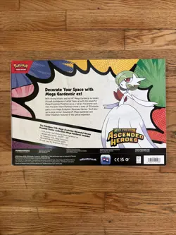 Pokemon Mega Evolution Ascended Heroes Premium Poster Collection Mega Gardevoir - Image 4