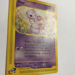Pokemon TCG Mew 55/165 Expedition 2002 Regular Rare E Reader English - Image 2