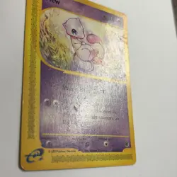 Pokemon TCG Mew 55/165 Expedition 2002 Regular Rare E Reader English - Image 3