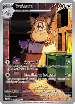 Raticate 099/088 ME03: Perfect Order NM Holofoil - Image 1