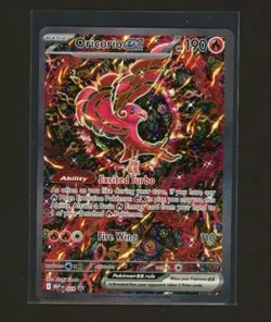 Oricorio ex 024 Me: Mega Evolution Promo Holo 190 HP English Pokemon TCG - Image 1