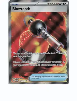 BLOWTORCH 117/094 Ultra Rare PHANTASMAL FLAMES Pokemon Holo Near Mint - Image 1