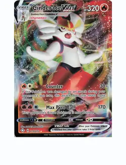 CINDERACE VMAX 019/072 Holo VMAX Rare SHINING FATES Pokemon Holo Near Mint - Image 1