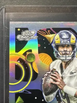 Topps 2025 Topps Chrome Cosmic Matthew Stafford Refractor Los Angeles Rams #56 - Image 2