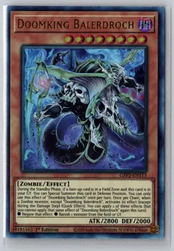 Doomking Balerdroch GFP2-EN113 Yu-Gi-Oh 1st Edition NM - Image 1