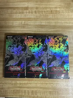 Lot of (3) Yu-Gi-Oh! Legendary Modern Decks 2026 1st Edition English Sealed NEW - Image 1