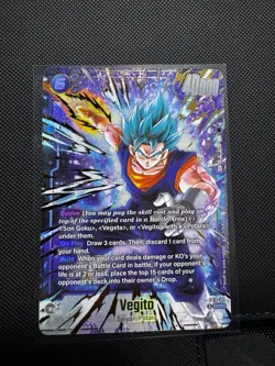Vegito FB10-121 SCR Alt Art Dragon Ball Fusion World Cross Force - Image 1
