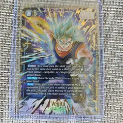 Vegito FB10-121 SCR Alt Art Dragon Ball Fusion World Cross Force - Image 1