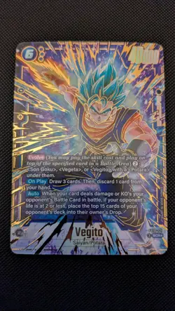 Dragon Ball Fusion World - FB10-121 - Vegito - SCR Alt Art - Image 1