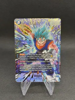 DBS Fusion World Vegito FB10-121 SCR Alt Art One Star Dragon Ball - Image 1