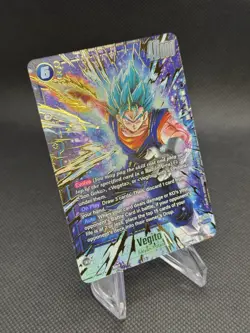 DBS Fusion World Vegito FB10-121 SCR Alt Art One Star Dragon Ball - Image 2