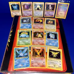 Pokemon 151 Original Complete Set 151/150 BASE JUNGLE FOSSIL Binder Collection - Image 1