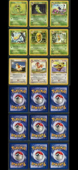 Pokemon 151 Original Complete Set 151/150 BASE JUNGLE FOSSIL Binder Collection - Image 5