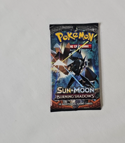 Pokemon card TCG Sun & Moon Burning Shadows Booster Pack Sealed x1 - Image 1