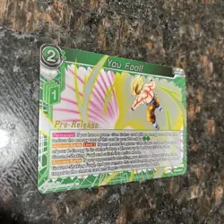Goku | You Fool! BT24-061 PRERELEASE Foil Dragon Ball Super Card Game | NM - Image 3