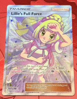 Lillie's Full Force 230/236 Cosmic Eclipse Ultra Rare Holo Pokemon Card - Image 1