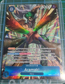 Aramaki (OP06-043 SR) ALT ART - One Piece Card Game ENGLISH - Image 1