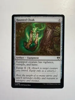 Haunted Cloak 389 MTG Commander Masters - Image 1