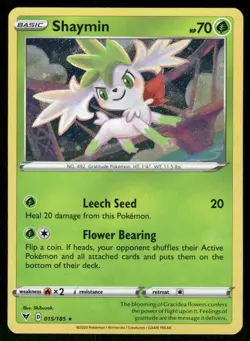 Pokemon Shaymin (Cosmos Holo) 015/185 Holo Rare NM/M - Image 1