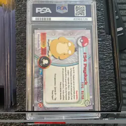 1999 TOPPS POKEMON T.V. PSYDUCK FOIL #54 PSA NM 7 - Image 2