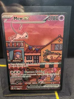 Pokemon Scarlet & Violet 151 - Mew EX Holo Black Star Promo (NM) 053 - Image 1