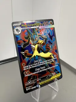 Mega Lucario ex 160/132 Ultra Rare Mega Evolution Pokemon Holo Near Mint - Image 2