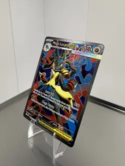 Mega Lucario ex 160/132 Ultra Rare Mega Evolution Pokemon Holo Near Mint - Image 3