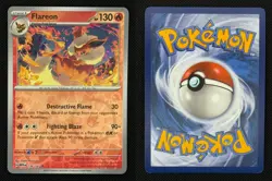 Flareon 136/165 Rare 151 Reverse Holo Near Mint - Image 3