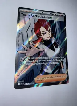 Team Rocket's Ariana 224/182 SV10: Destined Rivals IR Holo Ultra Rare NM Pokemon - Image 3