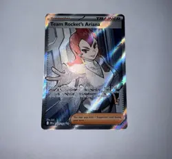 Team Rocket's Ariana 224/182 SV10: Destined Rivals IR Holo Ultra Rare NM Pokemon - Image 4