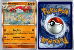 Marowak - 105/165 - 151 MEW - Rare Holo - Near Mint - Image 3