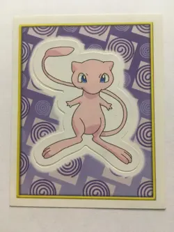 STICKER POKEMON N°101 " MEW - MEW " MERLIN TOPPS SERIE 2 DE 2000 - Image 1