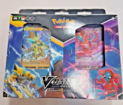 Pokemon Battle Deck Bundle Zeraora vs Deoxys New Factory Sealed Mint Fast Ship - Image 1