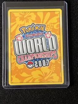Vaporeon ex - 2007 (Tom Roos) 110/113 World Championship Decks Pokemon - Image 2