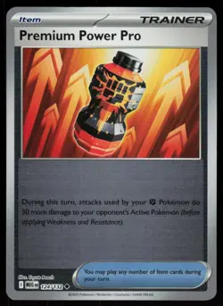 Premium Power Pro 124/132 Uncommon Mega Evolution Pokemon Reverse Holo Near Mint - Image 1