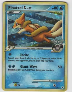 Floatzel GL Holo Rare Rising Rivals 4/111 Near Mint Pokemon - Image 1