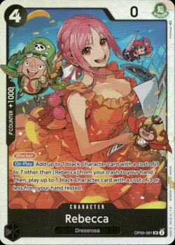 Rebecca OP05-091 Awakening of the New Era S NM One Piece - Image 1