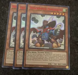 YUGIOH! 3x Quickdraw Synchron LDS3-EN117 RED Ultra Rare Yu-Gi-Oh! - Image 1