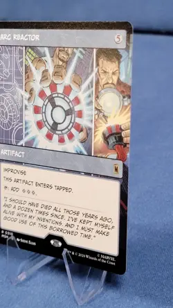 Arc Reactor (Borderless) NON-Foil Marvel Super Heroes MSH 310 MTG Near Mint - Image 4