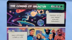 The Coming of Galactus (Borderless) Marvel Super Heroes MTG Foil Near Mint - Image 2