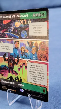 The Coming of Galactus (Borderless) Marvel Super Heroes MTG Foil Near Mint - Image 5