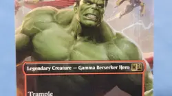 Hulk, Always Angry 502 Borderless Marvel Super Heroes MSC MTG Magic M/NM - Image 3
