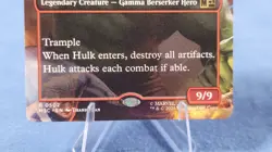 Hulk, Always Angry 502 Borderless Marvel Super Heroes MSC MTG Magic M/NM - Image 4