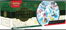 Pokemon TCG: Holiday Calendar 2024 (8 Foil Promo Cards 5 Booster Packs & More) - Image 1