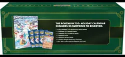 Pokemon TCG: Holiday Calendar 2024 (8 Foil Promo Cards 5 Booster Packs & More) - Image 4