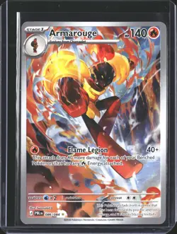 Armarouge 086/084 Illustration Rare Pitch Black Pokemon Holo NM/M - Image 1