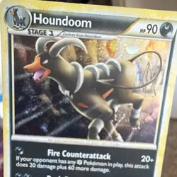Pokemon TCG Houndoom 10/95 Call of Legends Holo Rare Stage 1 Eng 2011 HP90 - Image 3