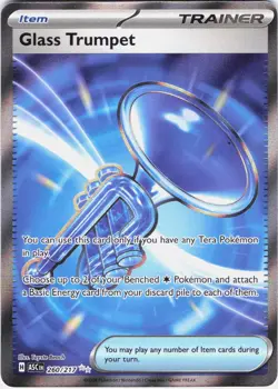 Glass Trumpet Ascended Heroes 260/217 Holo Pokemon TCG NM - Image 1